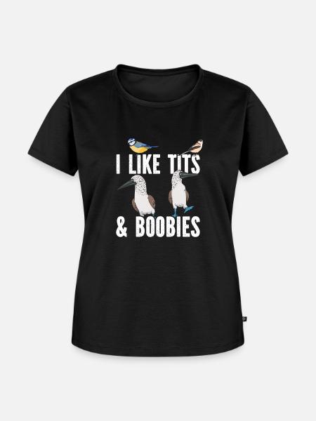Blaufußtölpel Blue-footed Booby Seevogel - Frauen Premium Bio T-Shirt - Schwarz