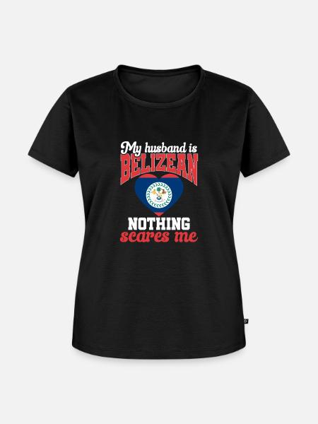 Belize Flagge Belizer - Frauen Premium Bio T-Shirt - Schwarz