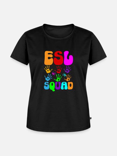 Lehrkraft Englisch Zweitsprache Fremdsprache - Frauen Premium Bio T-Shirt - Schwarz