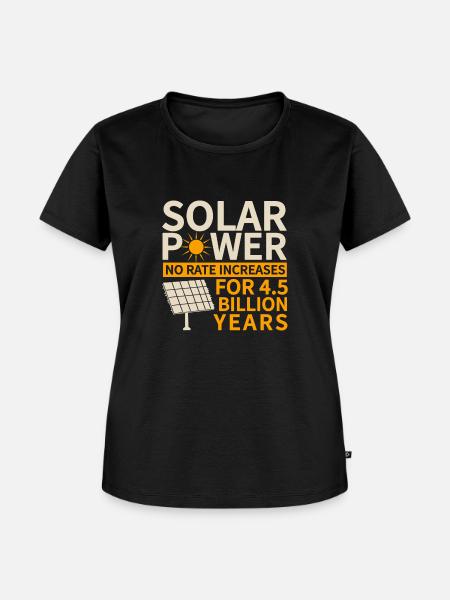 Solarmodul Solarenergie Solarstrom - Frauen Premium Bio T-Shirt - Schwarz
