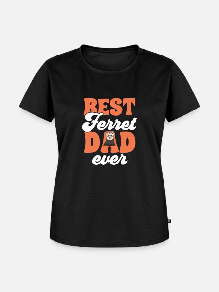 Frettchen Besitzer Frettchen - Frauen Premium Bio T-Shirt - Schwarz