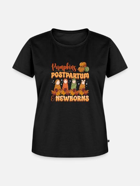 Krankenschwester Baby Entbindungsschwester - Frauen Premium Bio T-Shirt - Schwarz