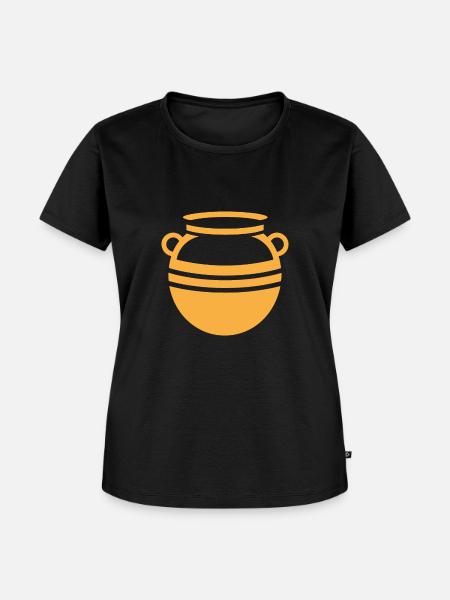 Töpferei - Frauen Premium Bio T-Shirt - Schwarz