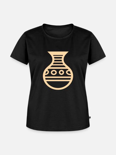 Töpferei - Frauen Premium Bio T-Shirt - Schwarz