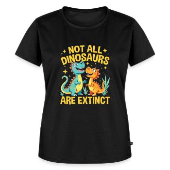 Dinosaur Party Decorations - Women's Premium Organic T-shirt - black - Front - Selfina (174cm)