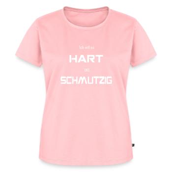 Hard and dirty funny naughty spell - Women's Premium Organic T-shirt - rose - Front - AI Model Female 172 dark (172cm)