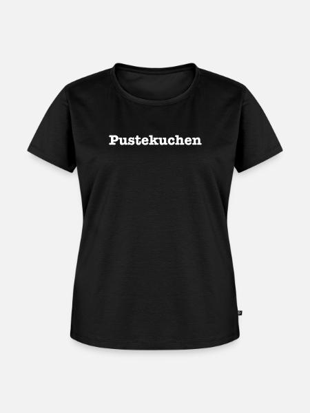 Pustekuchen - Frauen Premium Bio T-Shirt - Schwarz