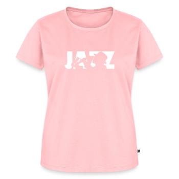 Jazz - Frauen Premium Bio T-Shirt - Rosa - Vorne - AI Model Female 172 dark (172cm)