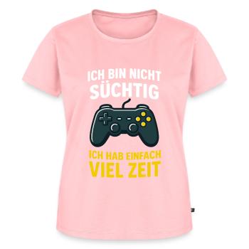 Gamer auf Entzug - Level verloren - Frauen Premium Bio T-Shirt - Rosa - Vorne - AI Model Female 172 dark (172cm)