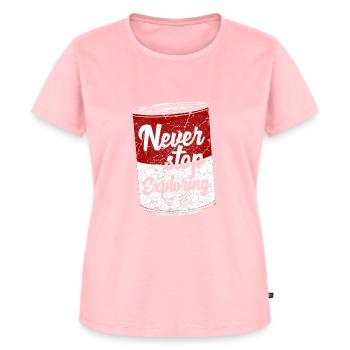 Boîte vintage - T-shirt Premium bio Femme - rose - Devant - AI Model Female 172 dark (172cm)