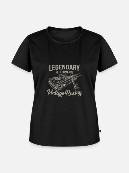 Racing - Frauen Premium Bio T-Shirt - Schwarz