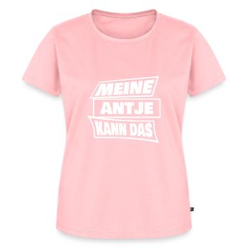Cadeau pour Antje - T-shirt Premium bio Femme - rose - Devant - AI Model Female 172 dark (172cm)