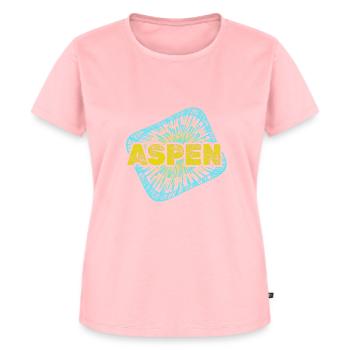 Geschenk für Aspen - Frauen Premium Bio T-Shirt - Rosa - Vorne - AI Model Female 172 dark (172cm)