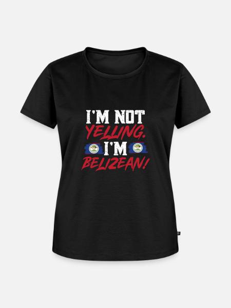 Belize Flagge Belizer - Frauen Premium Bio T-Shirt - Schwarz