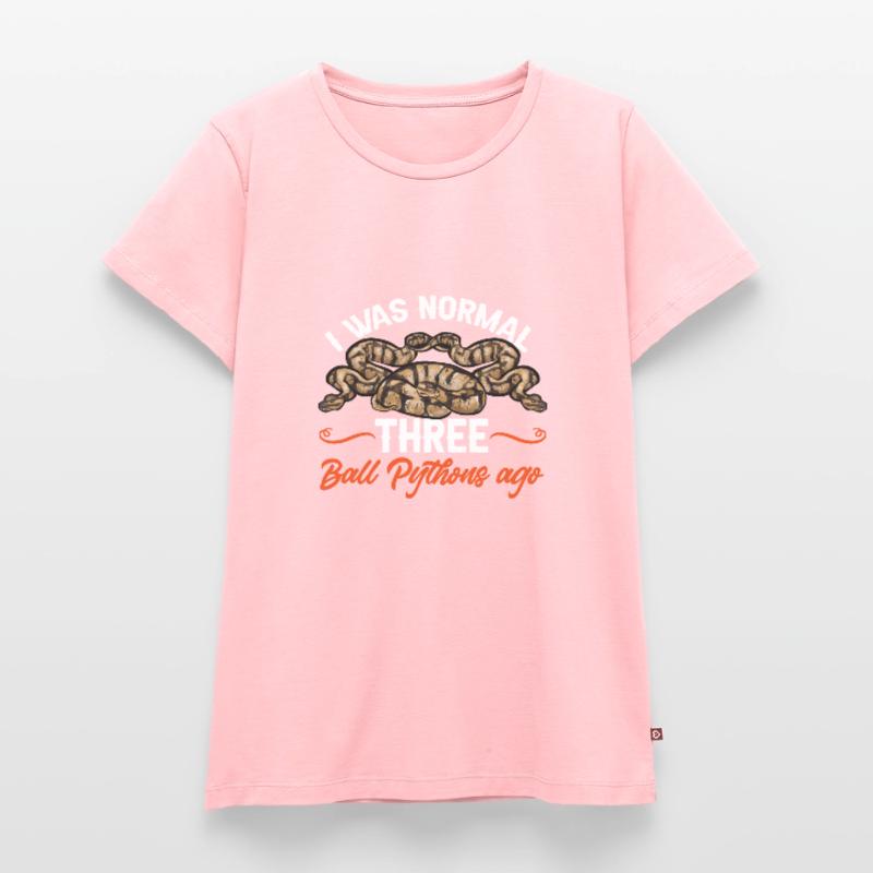 Ball Python Snake King Python T-shirt Premium bio Femme