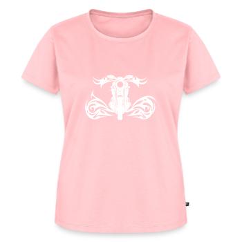 Offroad Tattoo Flames Style Motor Racing - Women's Premium Organic T-shirt - rose - Front - AI Model Female 172 dark (172cm)