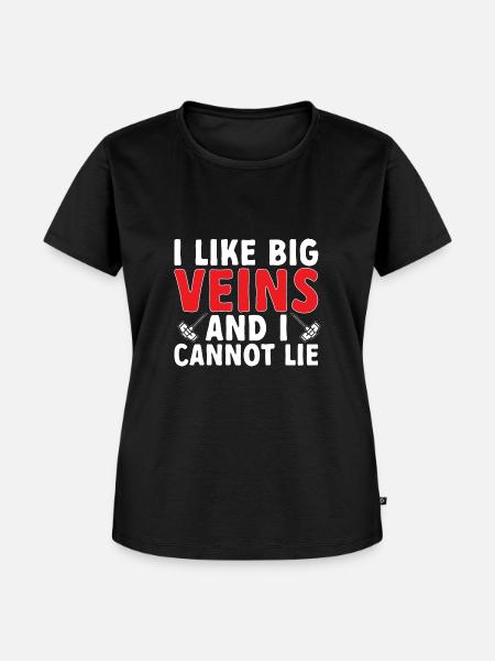 Phlebotomie Blutabnahme Blut Krankenschwester - Frauen Premium Bio T-Shirt - Schwarz