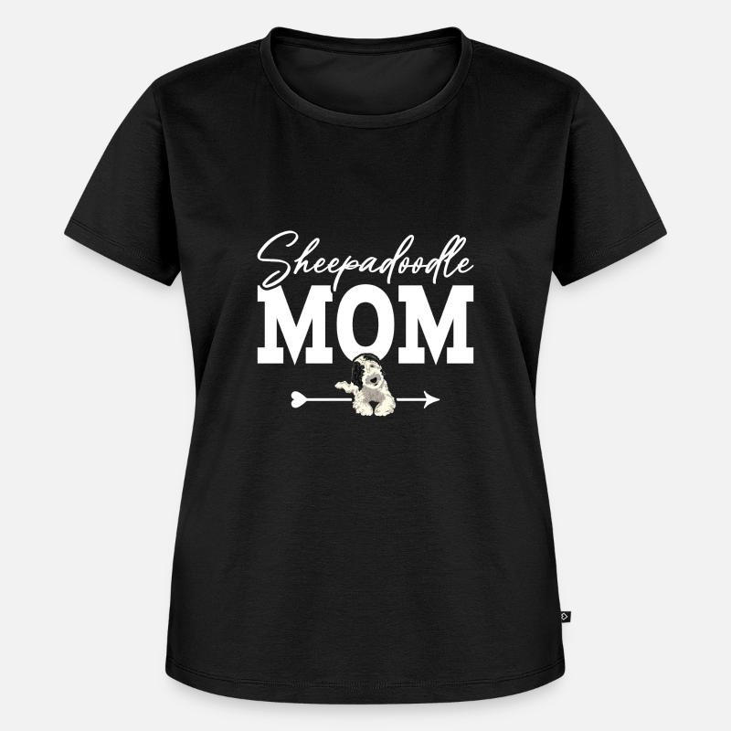 Sheepadoodle Doodle Dog - Women's Premium Organic T-shirt - black