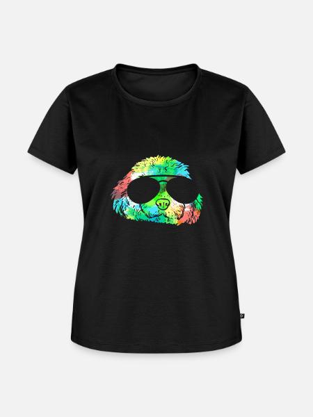 Cavapoo Cavoodle Capoodle Hund - Frauen Premium Bio T-Shirt - Schwarz