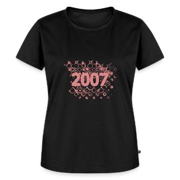 Witzig 2007 - T-shirt Premium bio Femme - noir - Devant - Selfina (174cm)