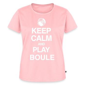 BOULE SHIRT - Women's Premium Organic T-shirt - rose - Front - AI Model Female 172 dark (172cm)