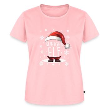 Ruhiger Elf - Frauen Premium Bio T-Shirt - Rosa - Vorne - AI Model Female 172 dark (172cm)