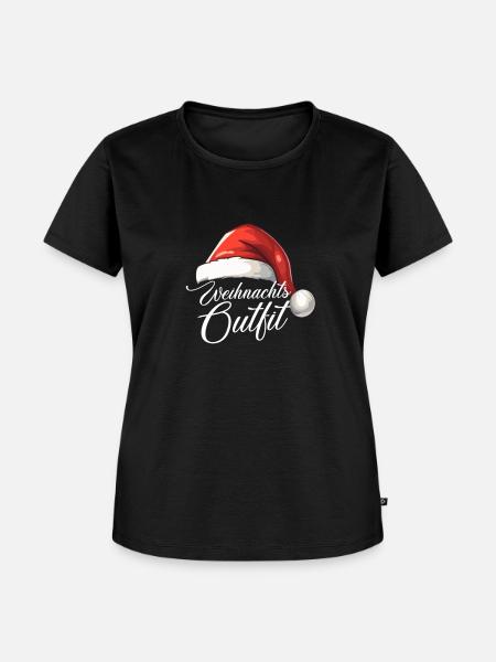 Weihnachten - Frauen Premium Bio T-Shirt - Schwarz