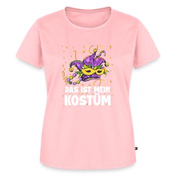 Mein Kostüm Karnevalsmaske Fasching - Frauen Premium Bio T-Shirt - Rosa - Vorne - AI Model Female 172 dark (172cm)