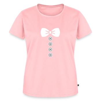 Bow Tie Carnival Suit Carnival Outfit Costume - Women's Premium Organic T-shirt - rose - Front - AI Model Female 172 dark (172cm)
