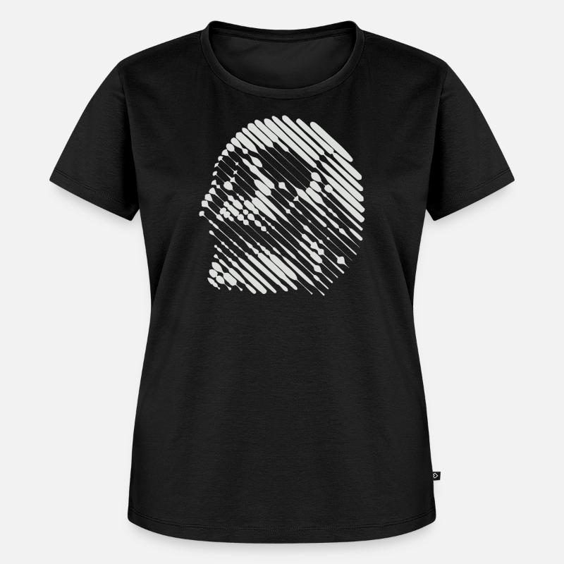 Subtle Skull - Women's Premium Organic T-shirt - black