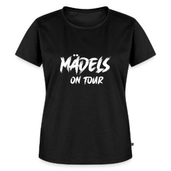 Mädels Tour Frauen Mannschaft Verein Junggesellin - Frauen Premium Bio T-Shirt - Schwarz - Vorne - Selfina (174cm)