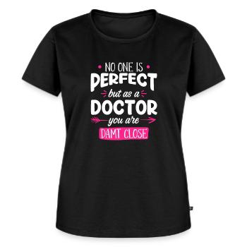 Disputation 2022 Doktor Doktortitel - Frauen Premium Bio T-Shirt - Schwarz - Vorne - Selfina (174cm)