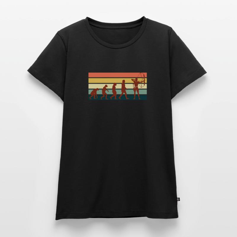 Archery Evolution Bogenschießen Frauen Premium Bio T-Shirt