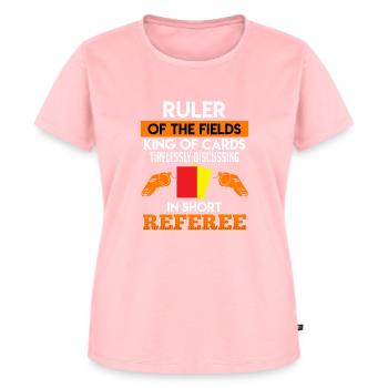Shiri Ruler of the Playing Field King - Women's Premium Organic T-shirt - rose - Front - AI Model Female 172 dark (172cm)