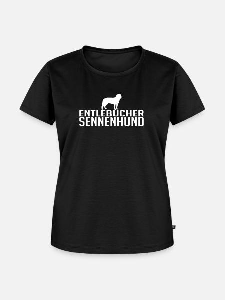 ENTLEBUCHER SENNENHUND Hunderasse - Frauen Premium Bio T-Shirt - Schwarz