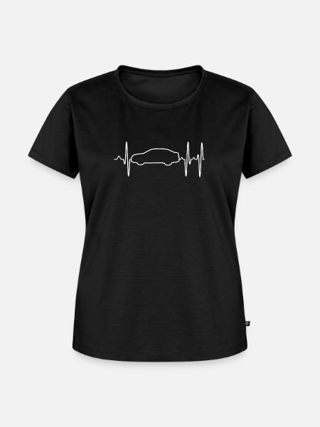 Auto - Frauen Premium Bio T-Shirt - Schwarz