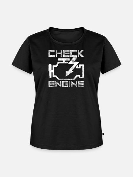 Motor - Frauen Premium Bio T-Shirt - Schwarz