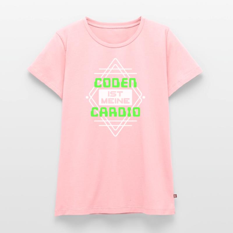 Déclaration de Coden Développeur Computerfreak Scripting T-shirt Premium bio Femme