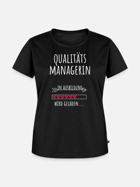 Qualitätsmanagerin Qualitätsmanagement Studium - Frauen Premium Bio T-Shirt - Schwarz