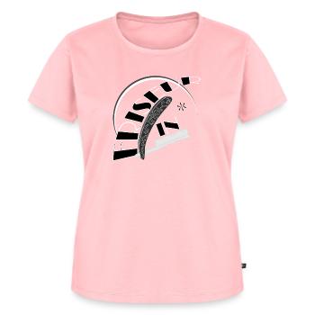 Hairdresser Razor Salon black white - Women's Premium Organic T-shirt - rose - Front - AI Model Female 172 dark (172cm)