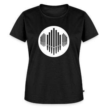 organ - Women's Premium Organic T-shirt - black - Front - Selfina (174cm)