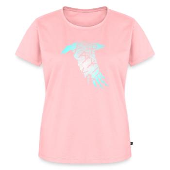Corbeau scandinave - T-shirt Premium bio Femme - rose - Devant - AI Model Female 172 dark (172cm)