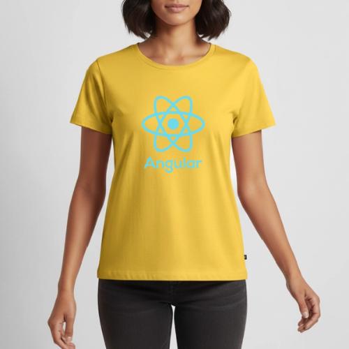 Reactangular – Is it React? Is it Angular? - Frauen Premium Bio T-Shirt