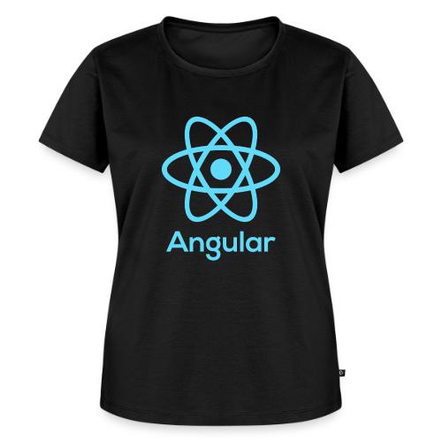 Reactangular – Is it React? Is it Angular? - Vrouwen Premium Bio T-shirt