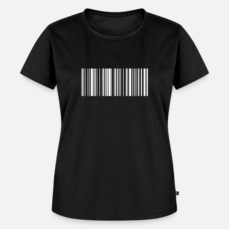 Un code Scannen EAN dénudé 1c - T-shirt Premium bio Femme - noir