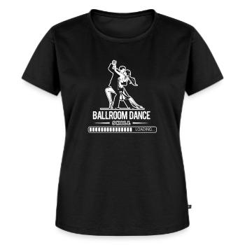 Ballroom Dance Ballroom Dance Skill Loading - Women's Premium Organic T-shirt - black - Front - Selfina (174cm)