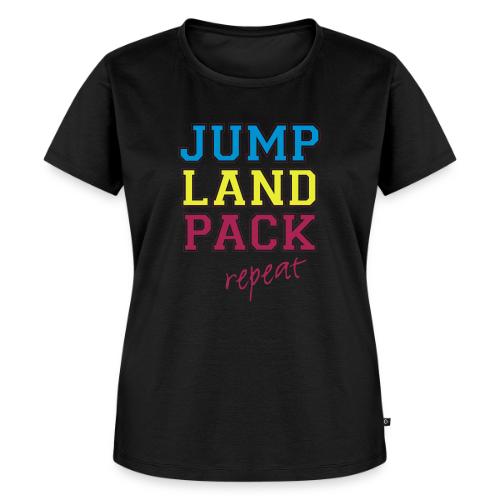 jumplandpack kleur - Vrouwen Premium Bio T-shirt