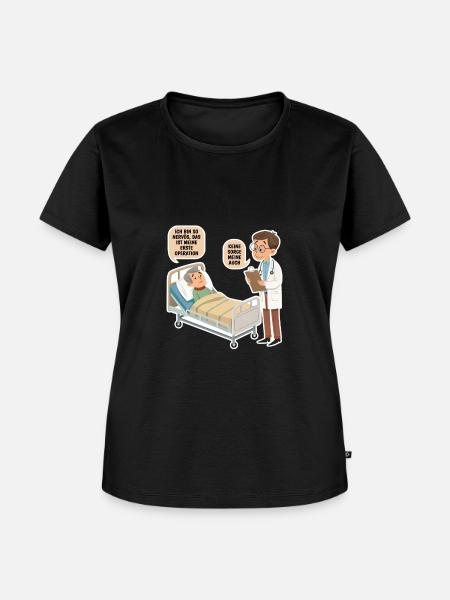 Nervös - Frauen Premium Bio T-Shirt - Schwarz