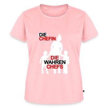 Mutter Sohn Partnerlook Muttertag Mama Söhne - Frauen Premium Bio T-Shirt - Rosa - Vorne - AI Model Female 172 dark (172cm)
