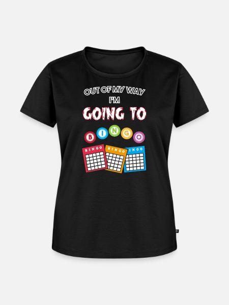 Bingo - Frauen Premium Bio T-Shirt - Schwarz